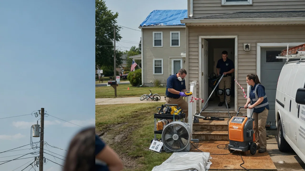 Water Damage Repair in Chalmers, IN near me